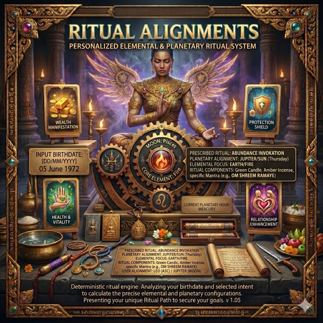Ritual Alignments
